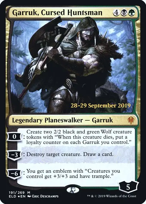 Garruk, Cursed Huntsman [Foil]