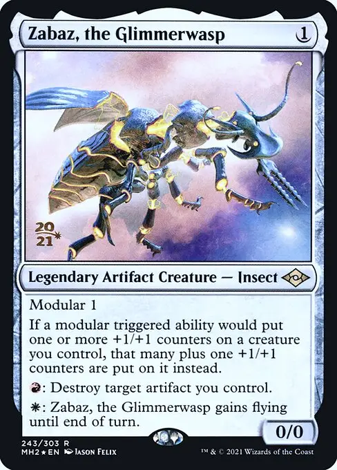 Zabaz, the Glimmerwasp [Foil]