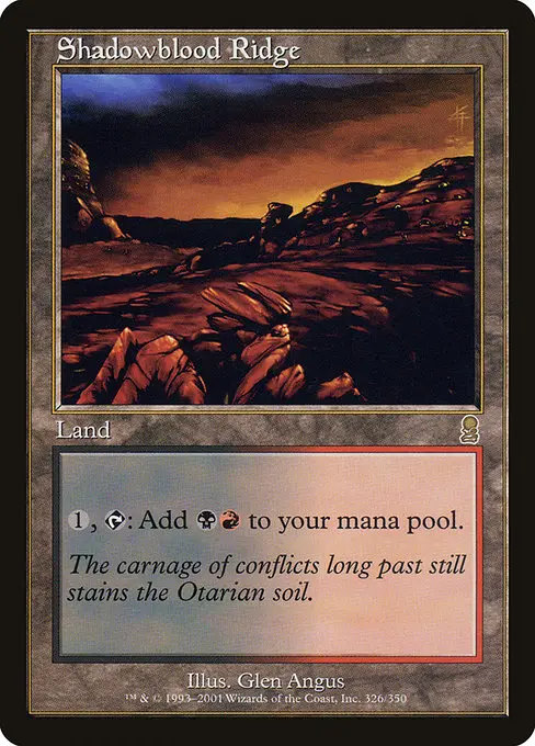 Shadowblood Ridge [Foil]