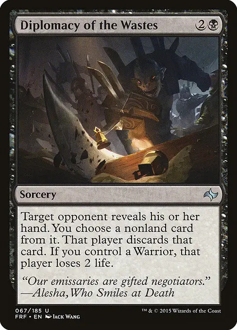 Diplomacy of the Wastes [Foil]