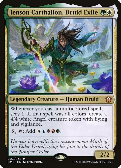 Jenson Carthalion, Druid Exile [Foil]