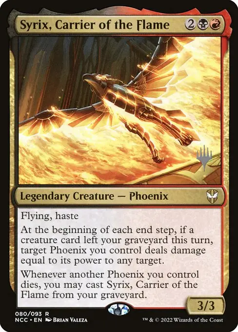Syrix, Carrier of the Flame [Foil]