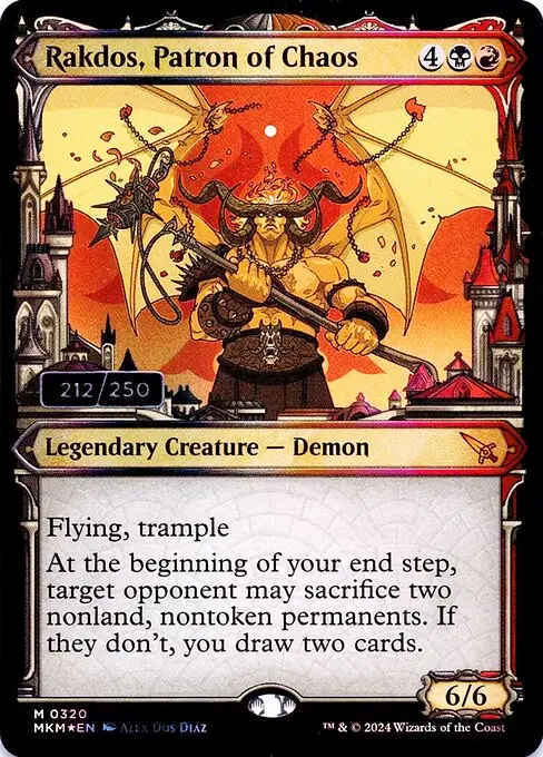 Rakdos, Patron of Chaos [Foil]