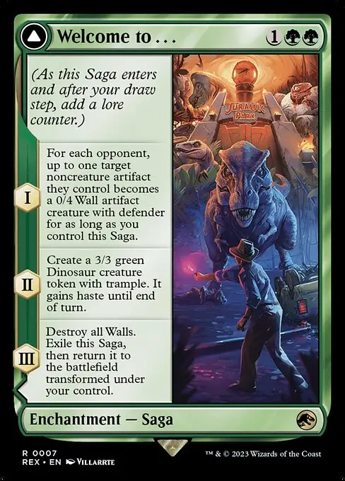 Welcome to . . . // Jurassic Park [Foil]