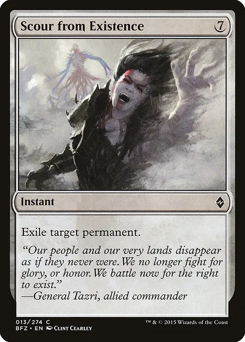 Scour from Existence [Foil]