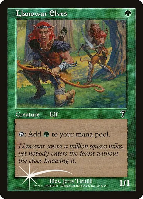 Llanowar Elves [Foil]