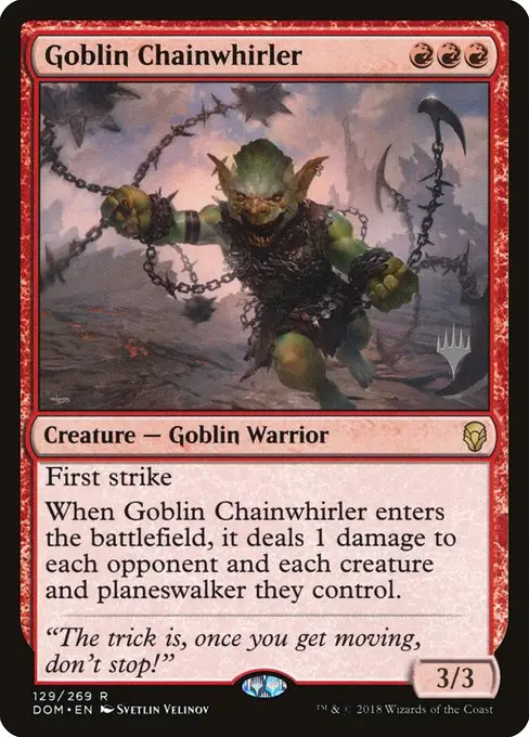 Goblin Chainwhirler [Foil]