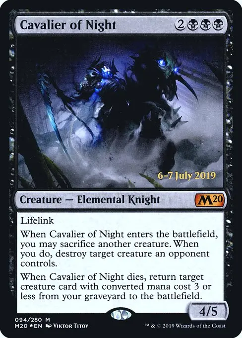 Cavalier of Night [Foil]