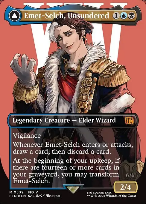 Emet-Selch, Unsundered // Hades, Sorcerer of Eld [Foil]