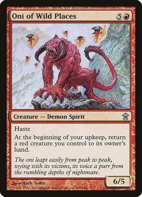 Oni of Wild Places [Foil]