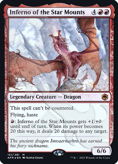 Inferno of the Star Mounts [Foil]