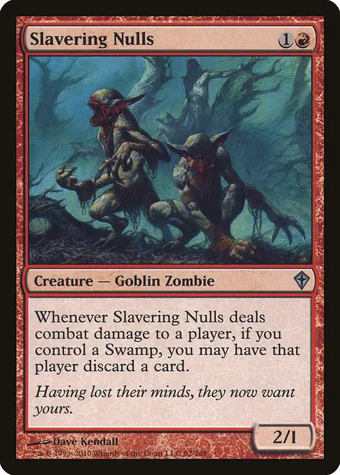 Slavering Nulls [Foil]