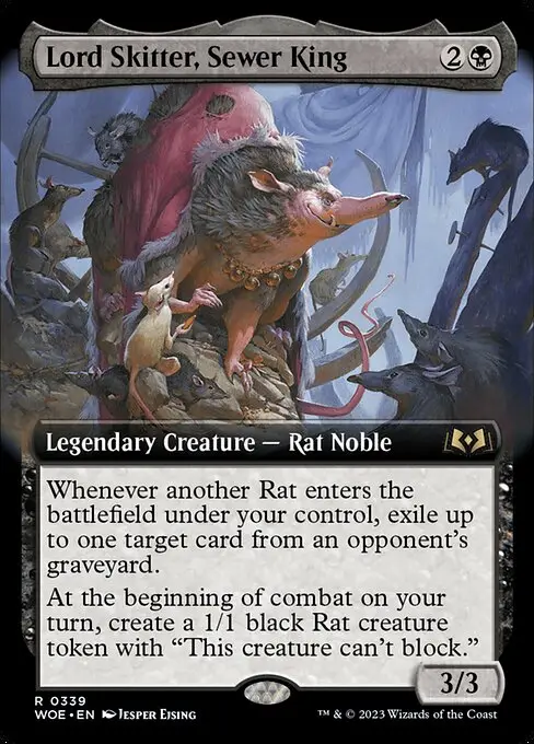 Lord Skitter, Sewer King [Foil]