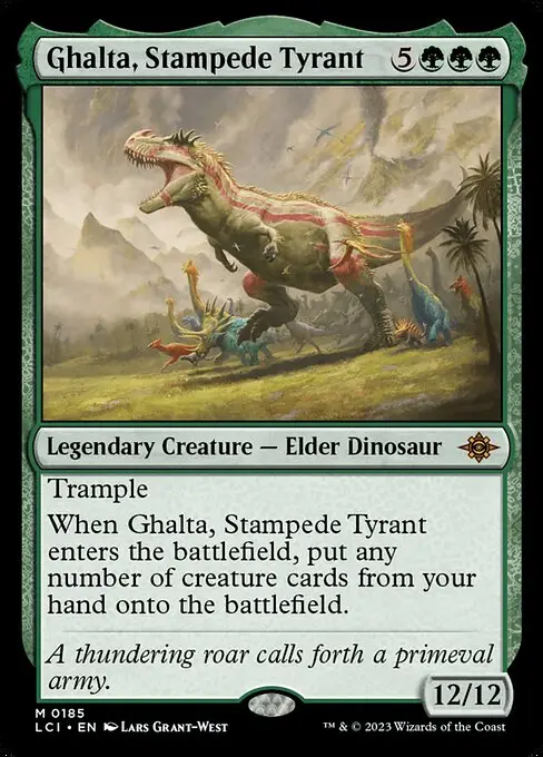 Ghalta, Stampede Tyrant [Foil]