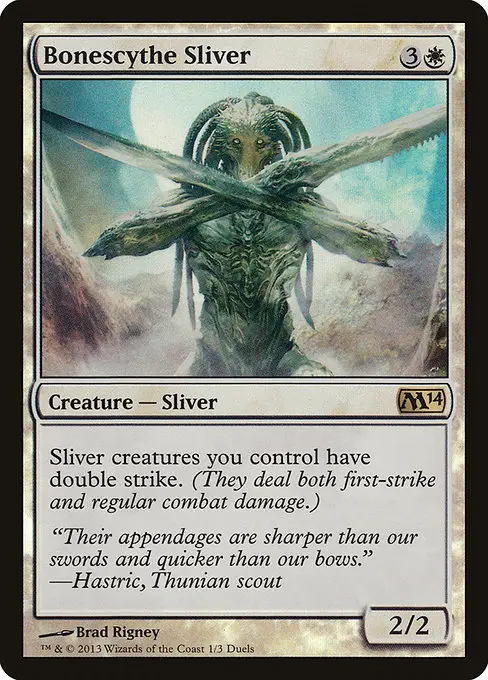 Bonescythe Sliver [Foil]
