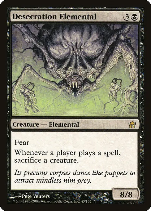 Desecration Elemental [Foil]