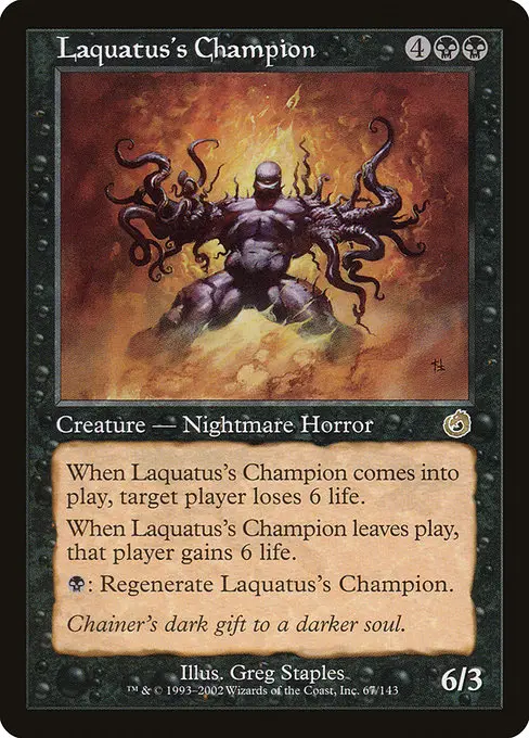 Laquatus's Champion [Foil]