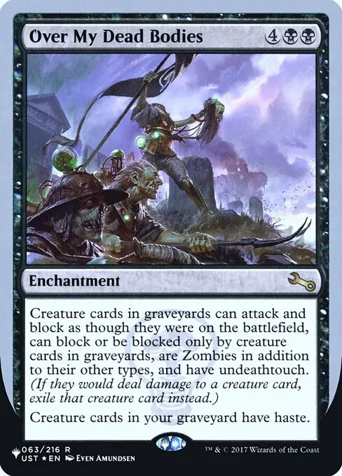 Over My Dead Bodies [Foil]