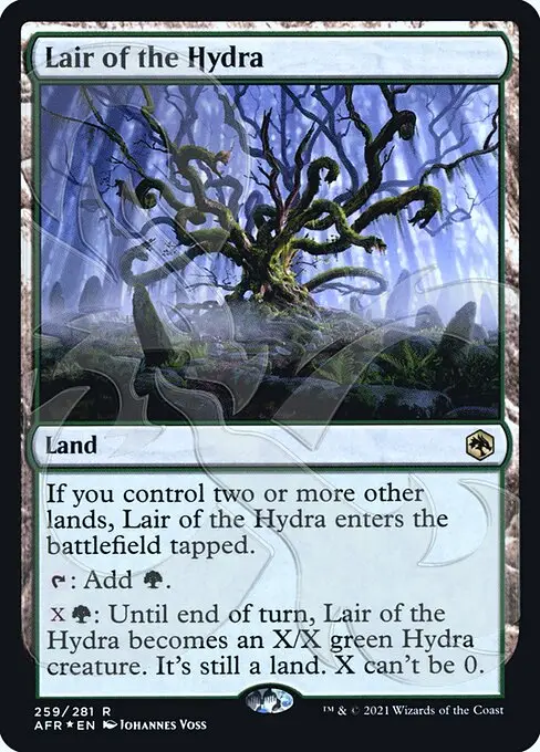 Lair of the Hydra [Foil]