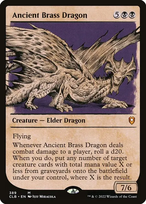 Ancient Brass Dragon [Foil]