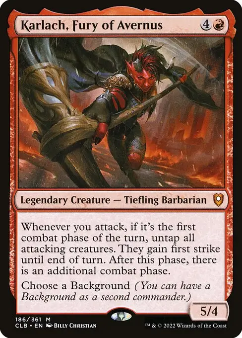 Karlach, Fury of Avernus [Foil]