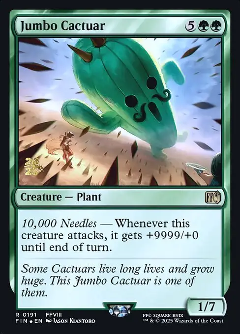 Jumbo Cactuar [Foil]