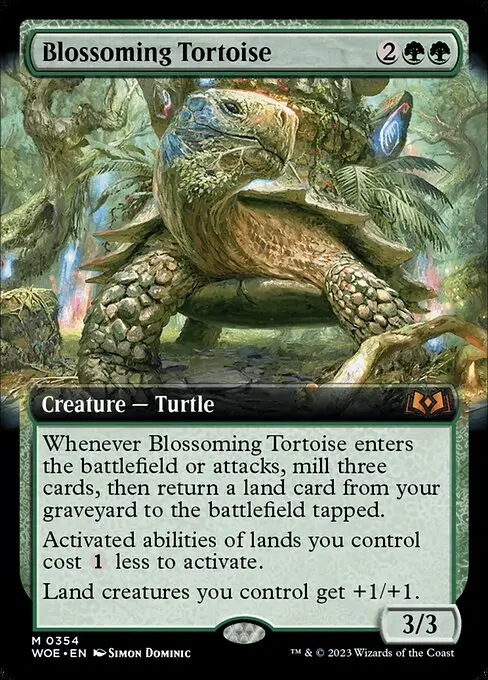 Blossoming Tortoise [Foil]
