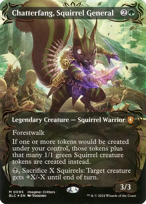 Chatterfang, Squirrel General [Foil]