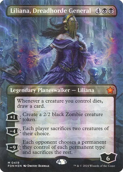 Liliana, Dreadhorde General [Foil]