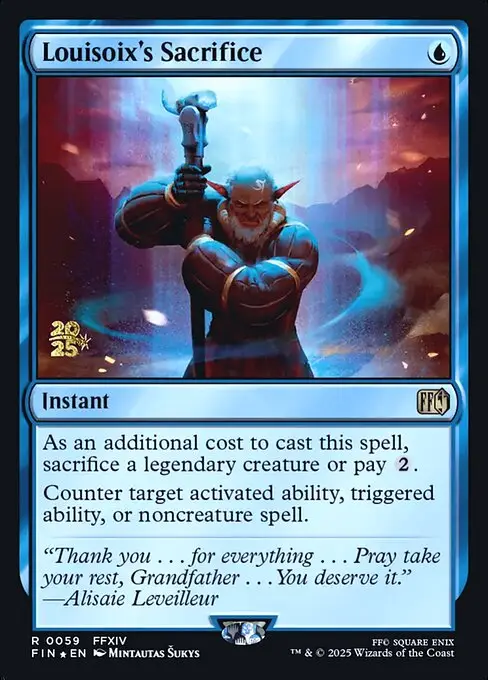Louisoix's Sacrifice [Foil]