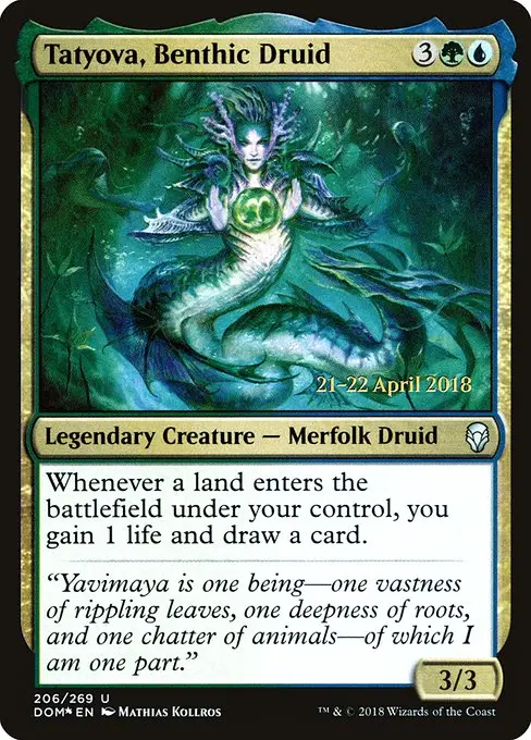 Tatyova, Benthic Druid [Foil]