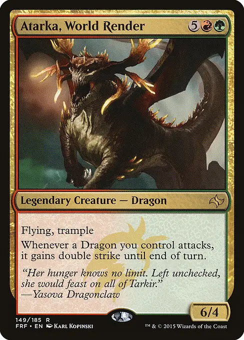Atarka, World Render [Foil]