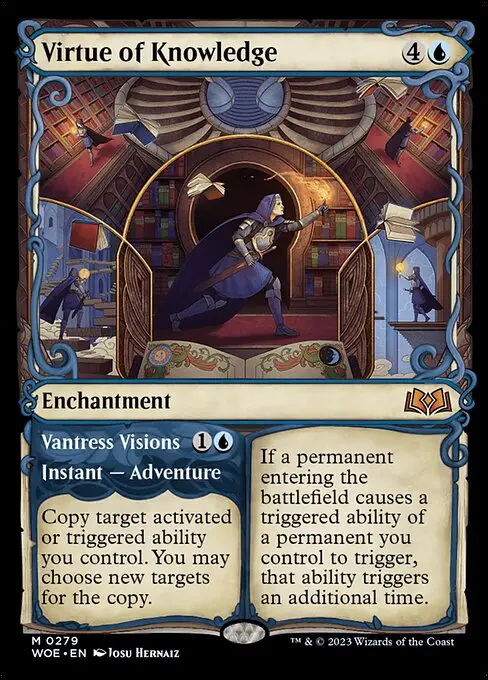 Virtue of Knowledge // Vantress Visions [Foil]