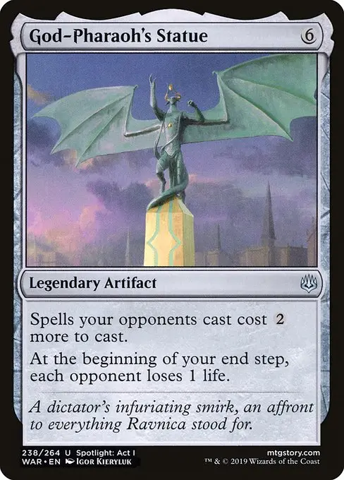God-Pharaoh's Statue [Foil]