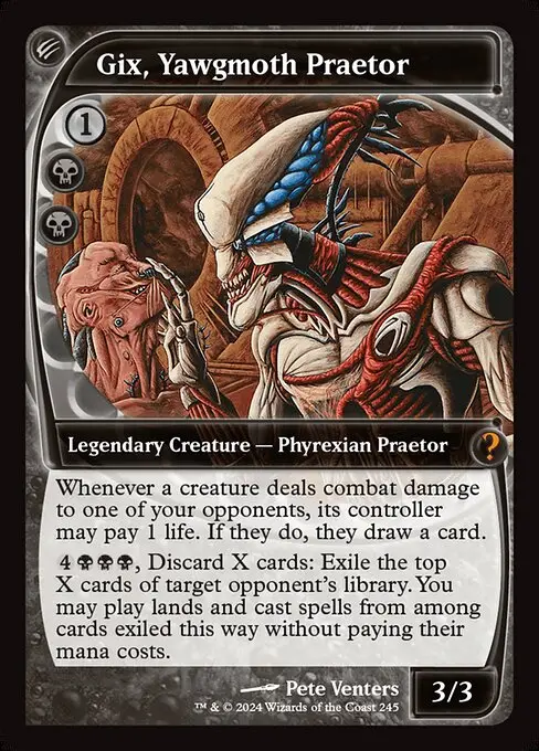 Gix, Yawgmoth Praetor [Foil]