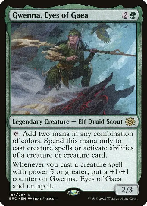 Gwenna, Eyes of Gaea [Foil]