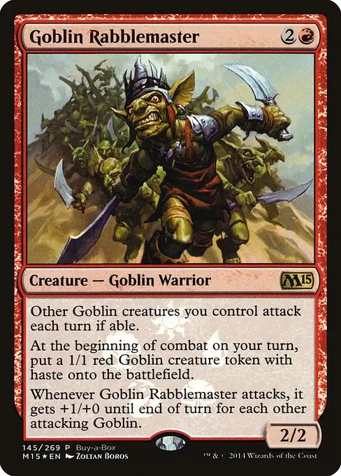 Goblin Rabblemaster [Foil]