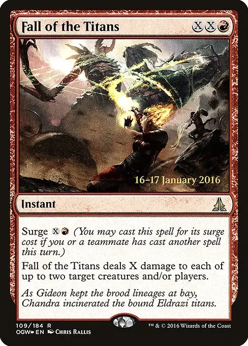 Fall of the Titans [Foil]