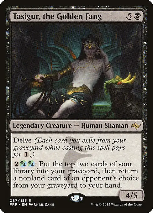 Tasigur, the Golden Fang [Foil]