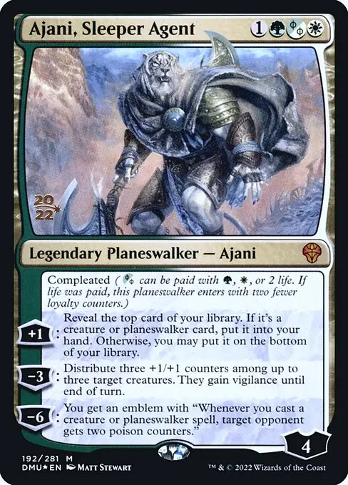 Ajani, Sleeper Agent [Foil]