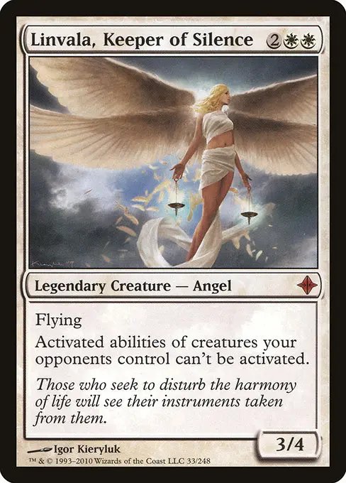 Linvala, Keeper of Silence [Foil]