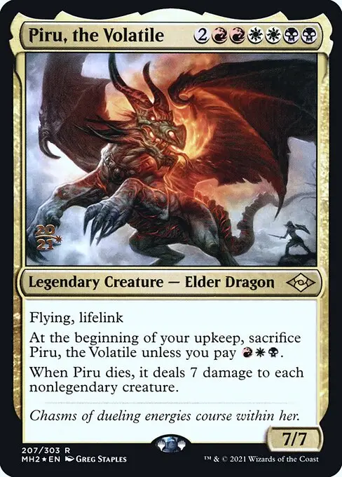 Piru, the Volatile [Foil]