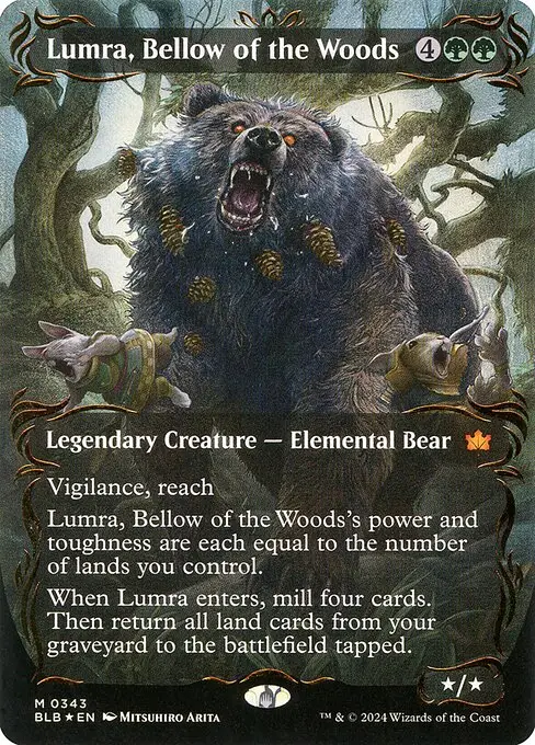 Lumra, Bellow of the Woods [Foil]