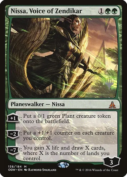 Nissa, Voice of Zendikar [Foil]