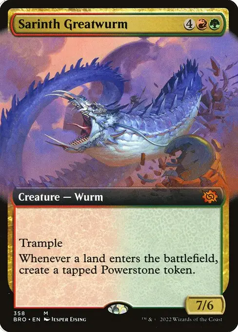 Sarinth Greatwurm [Foil]