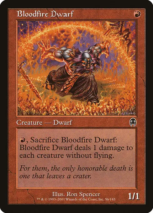 Bloodfire Dwarf [Foil]