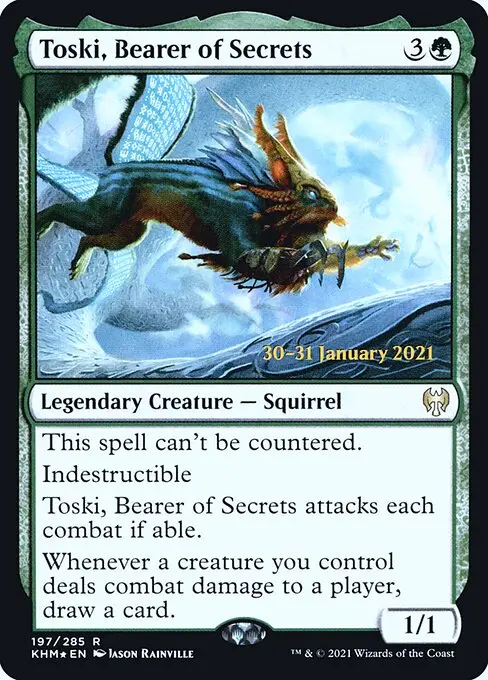 Toski, Bearer of Secrets [Foil]