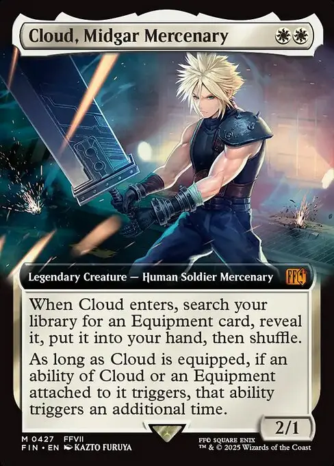Cloud, Midgar Mercenary [Foil]