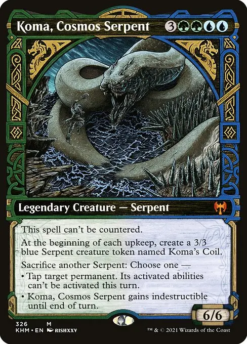 Koma, Cosmos Serpent [Foil]