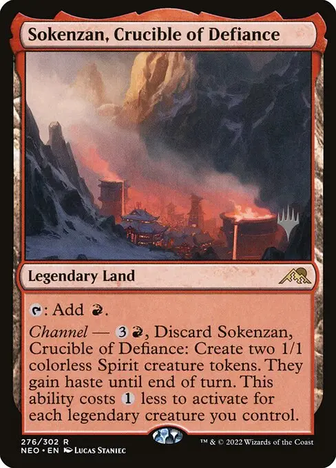 Sokenzan, Crucible of Defiance [Foil]